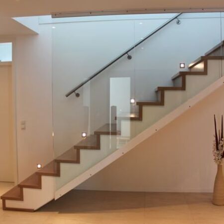 Geländer in einem modernen Gebäuder